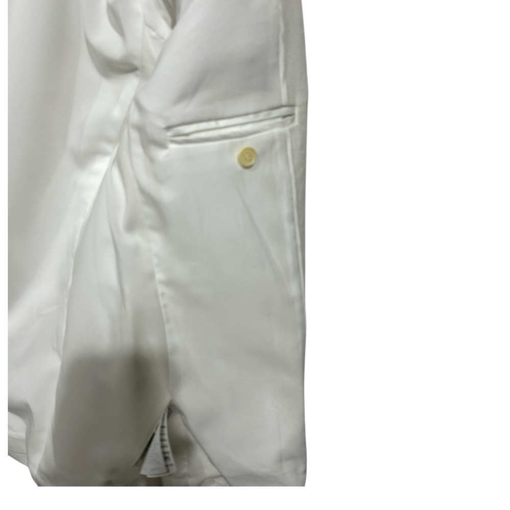 J. Crew Parke Blazer White Linen Classic Tailored Old Money Minimalist Fitted 6 - Picture 4 of 12